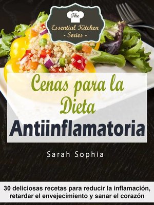 cover image of Cenas para la Dieta Antiinflamatoria
